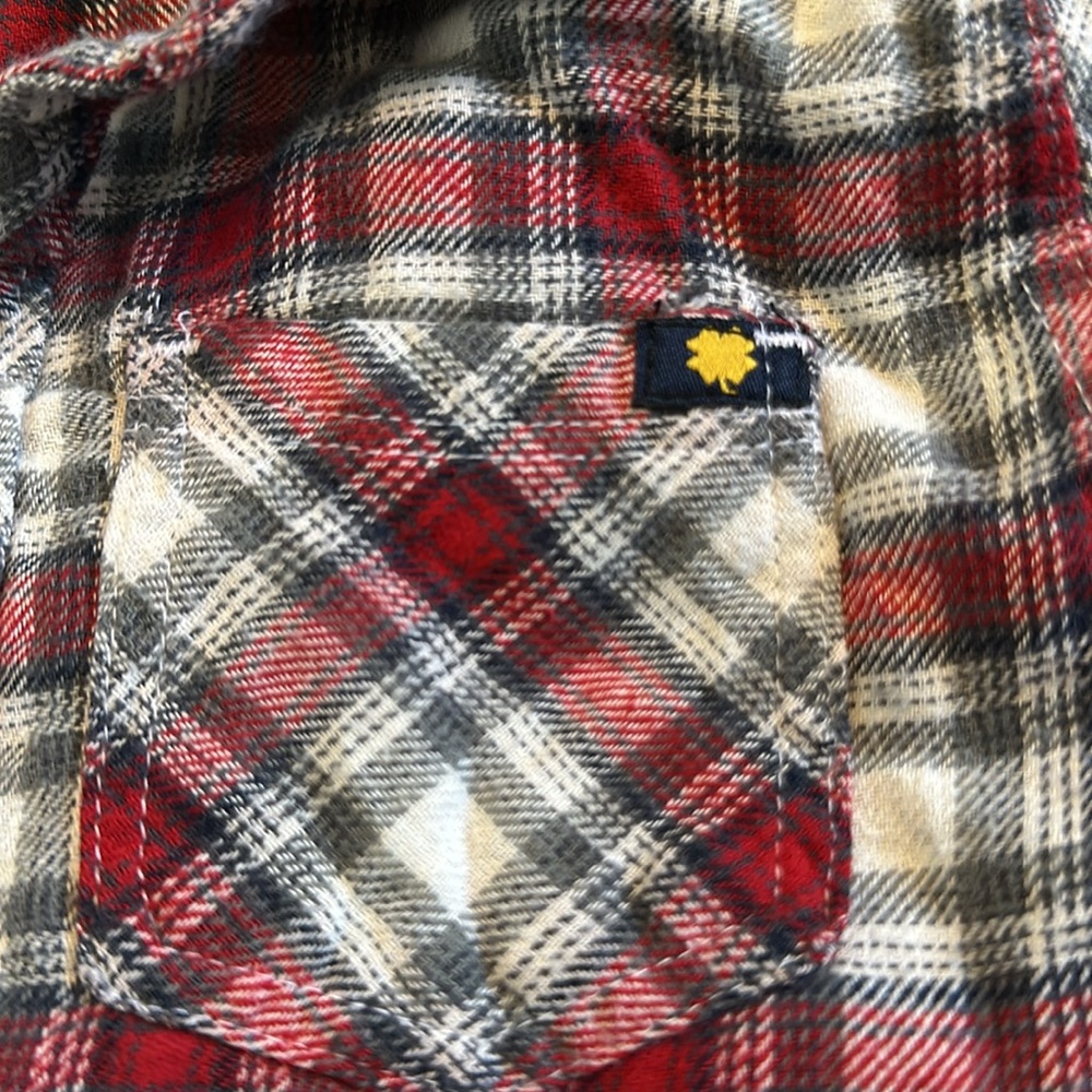 Lucky Brand boys flannel shirt size 5 - Picture 2 of 5